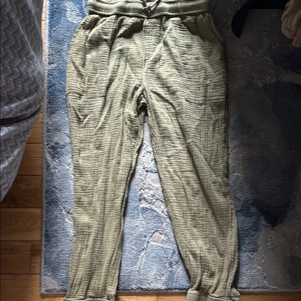 Young Fabulous & Broke Green Straight Leg Pants